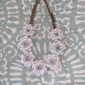 J.Crew: flower statement necklace